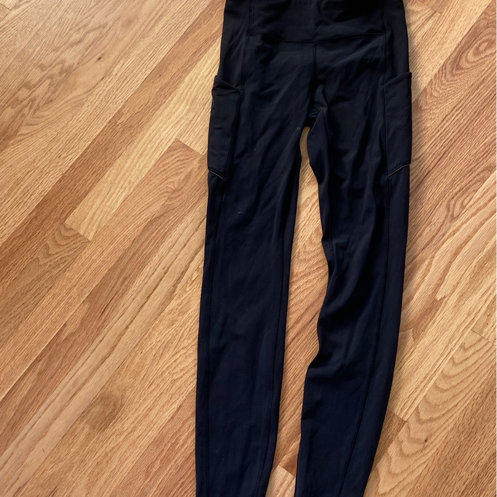 Lululemon black Leggings Size 4